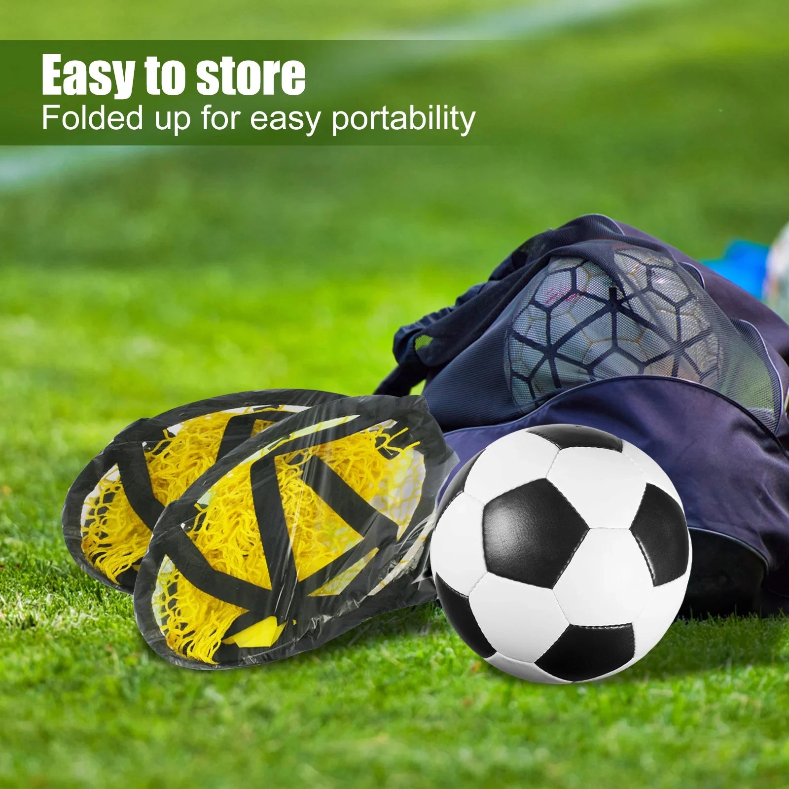 Football/Soccer Training Shooting Target Net — Improve Shooting Accuracy