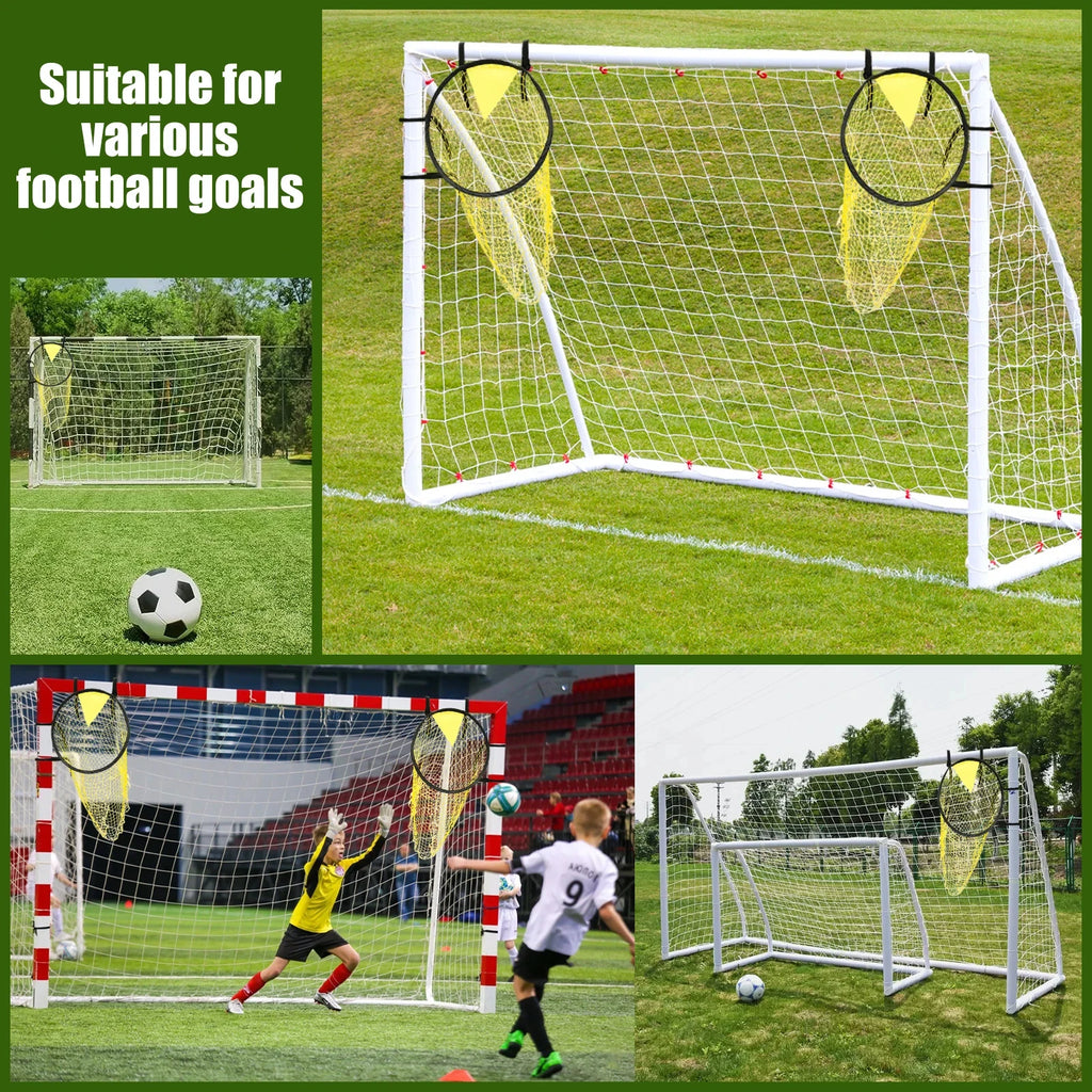 Football/Soccer Training Shooting Target Net — Improve Shooting Accuracy