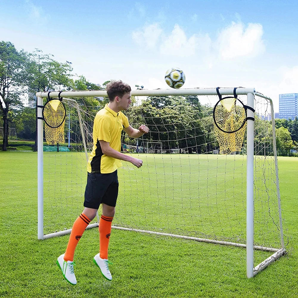 Football/Soccer Training Shooting Target Net — Improve Shooting Accuracy